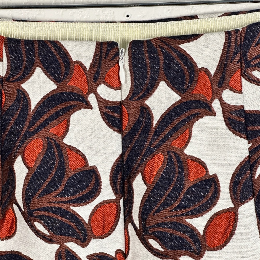 Ann Taylor‎ Petite Vine Jacquard Embroidered Pencil Skirt 10P - Picture 5 of 12